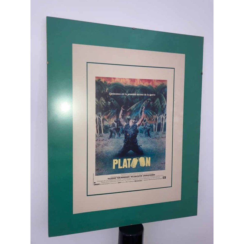 Affiche de film "PLATOON"